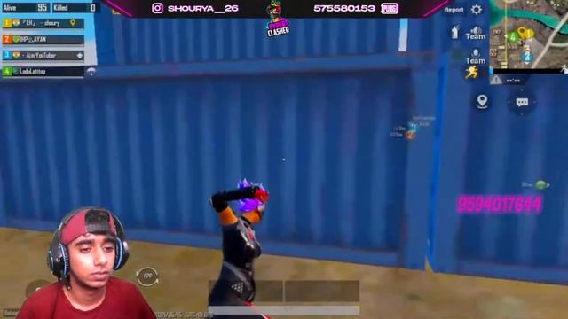 🔴- AAJ FULL ON RUSH GAMEPLAY! (10 KILLS CHALLENGE)😍|| PUBG MOBILE! 🤯 #Hyper Clasher🤪