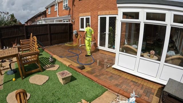BLOCK PAVING PATIO CLEANING - ECOWASH EXTERIOR CLEANING - WIRRAL