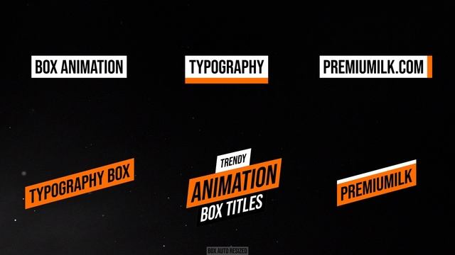 Typo Kit | Animated Titles (After Effects Template - Premiere Pro - PremiumBuilder Extension)
