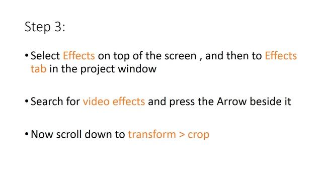 How to Crop a video in Adobe Premiere Pro