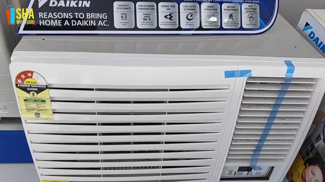 Daikin Window AC 2024 | daikin Inverter AC | Daikin 1.5 Ton 3 Star AC FRWKF50 | #windowac