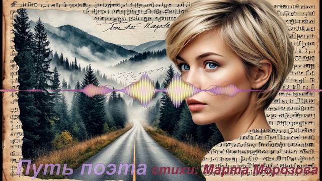 Путь поэта. 🎧  Песня на стихи Марты Морозовой