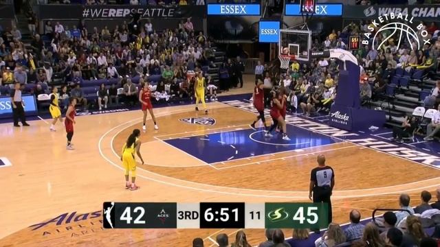 [WNBA] Las Vegas Aces vs Seattle Storm, Full Game Highlights, July 19, 2019