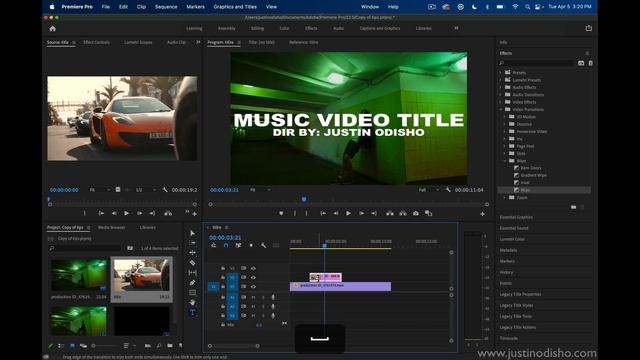 How to Create this Simple Intro Text Title in Adobe Premiere Pro CC