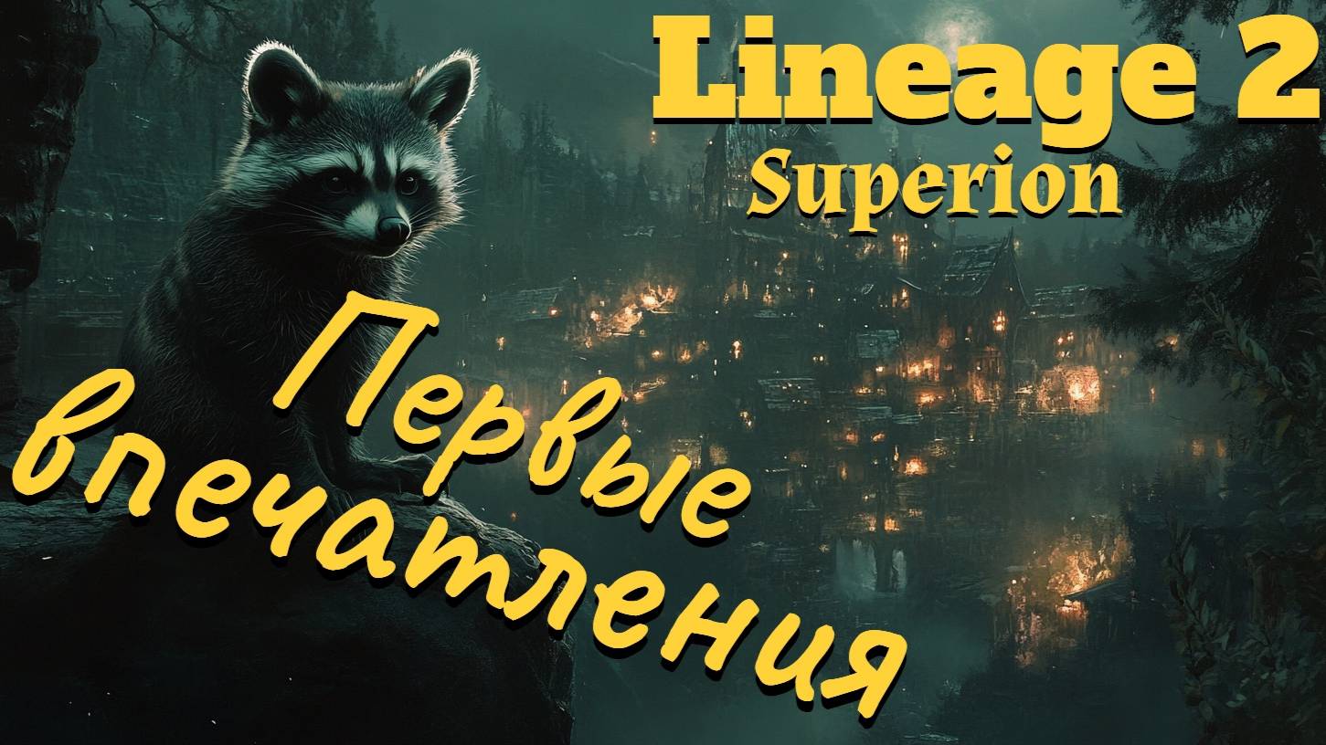 Lineage 2. Main. Первые впечатления от Фариса.