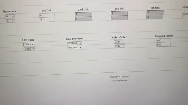 Двухканальный DMX SPI artnet гейт