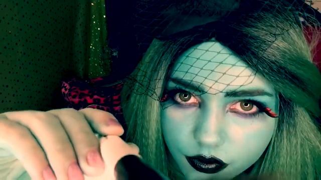 ASMR APPLYING MAKEUP ON YOU | PERSONAL ATTENTION-FACE BRUSHING 🧟♀️