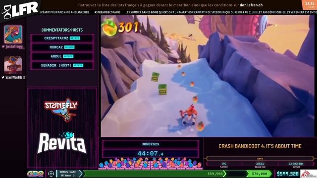Crash Bandicoot 4: Its About Time en 1:26:23 (Any%) [SGDQ21]