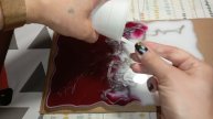 Эпоксидная смола //Как залить поднос //Пошаговая инструкция