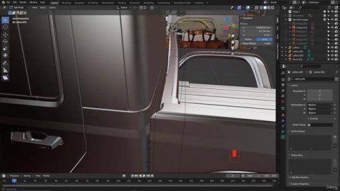 94 - Детализация багажника, часть 3