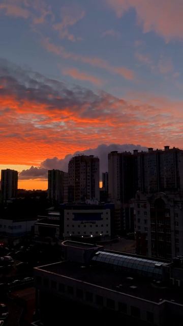 IPhone sunset timelapse