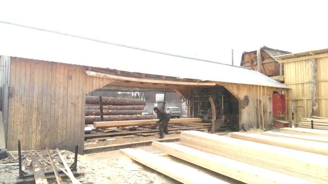 Пилорама угловая дисковая Ц2УБС-2. ООО ТОНДО.