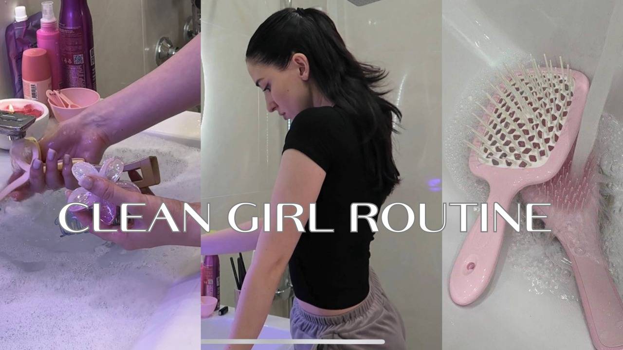 ТЫ МЫЛА КИСТИ НЕПРАВИЛЬНО/ CLEAN GIRL ROUTINE
