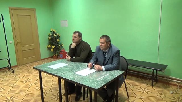 Встреча с жителями поселка Птичное 17 февраля 2016 года часть 1