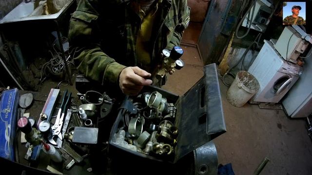 Газосварка ЖКХ. Посылка из Дублина с переходниками на редукторы Gas welding