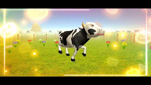 EI Pollito Pio 3D - La Vaca Lola Efecto3d Danza Animal La Granja De Zenon Pio Pio Granja Play - 969