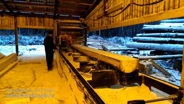 Пилорама дисковая Ц2УБС-2 №130. ООО ТОНДО