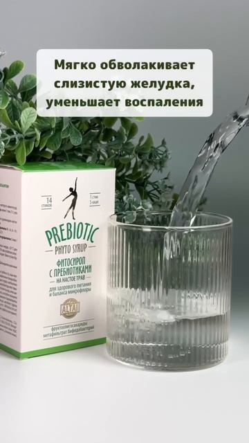 Фитосироп с пребиотиками
