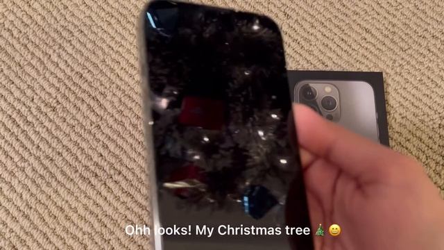 Iphone 13 pro Unboxing Space Grey
