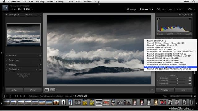 adobe lightroom Fine Tuning a Lanscape