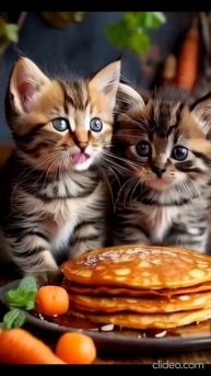Взаимная подписка котята и блины ( след кошачьей лапы)