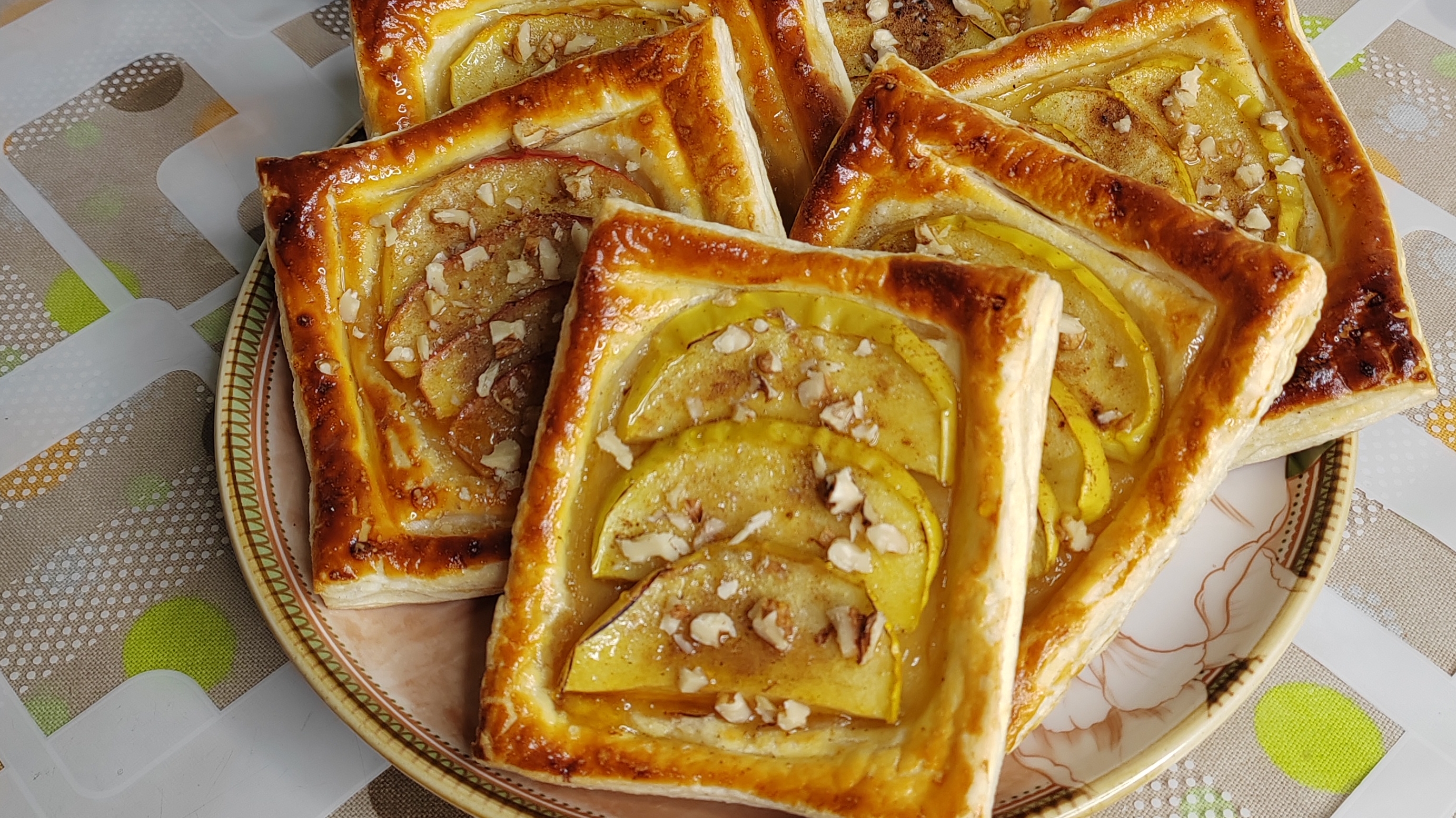 СЛОЙКИ С ЯБЛОКАМИ 🔥