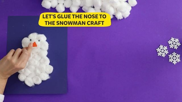 How to Make a Snowman - Christmas Craft for Kids DIY