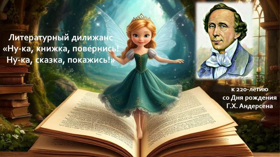 Литературный дилижанс «Ну-ка, книжка, повернись! Ну-ка, сказка, покажись!»