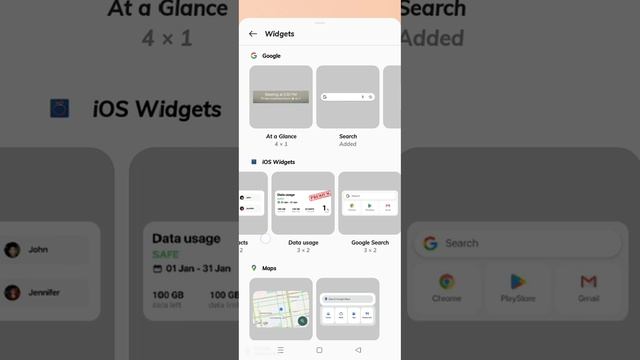 iOS_16 Widgets App For any Android Devices
