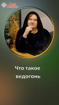 Что такое ведогонь | Арина Никитина