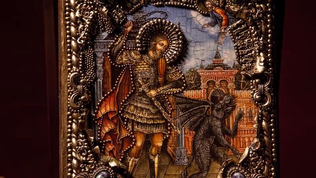 Икона "Никита Бесогон" (Категория ВЮ)