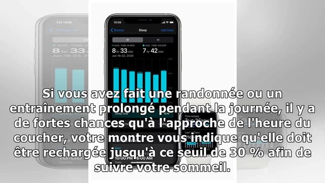 WatchOS 7 suit votre sommeil