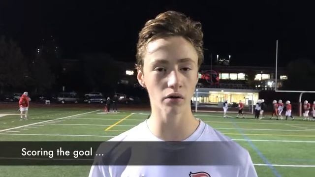 Gabe Barnatan discusses Lincoln's 1-0 win over South Medford