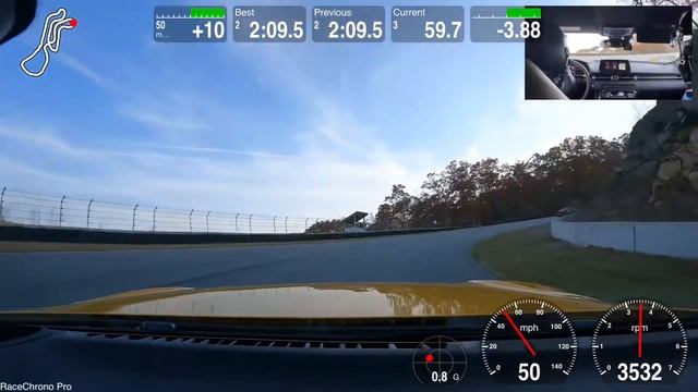 My daughter’s HPDE in a 2021 GR Supra 3.0 at Palmer - Best Lap