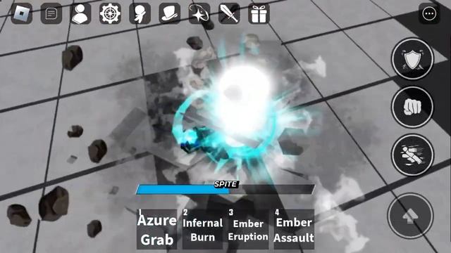 Almost all movesets in hero's battlegrounds(warp portal)