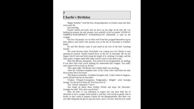 ЧАРЛИ И ШОКОЛАДНАЯ ФАБРИКА (гл.5-9)/CHARLIE AND THE CHOCOLATE FACTORY(ch. 5-9)