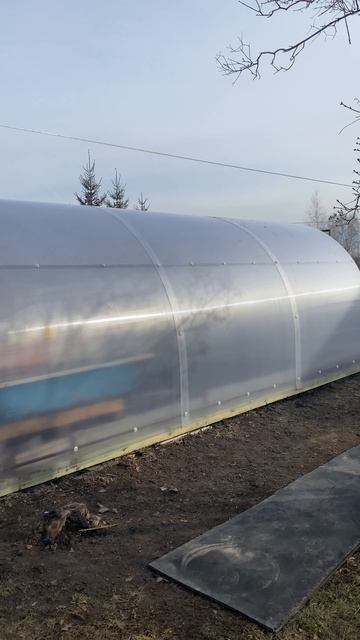 Замена поликарбоната на теплице