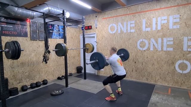 Исаев Вячеслав Владивосток NRGFIT турнир Stronger 1 min FS 60 kg - 33 reps