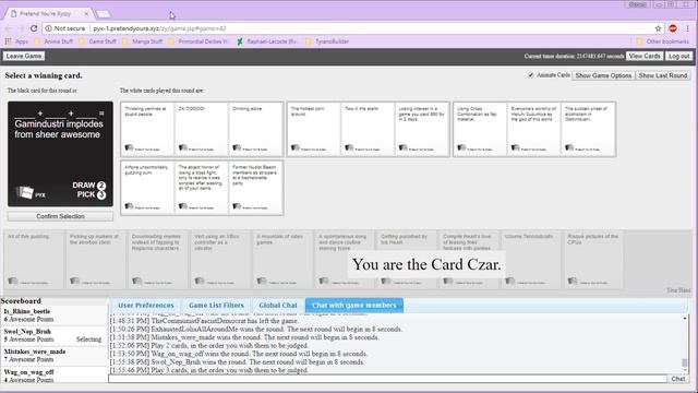 Cards Against Neptunia Livestream - Loli Power By Ram and Rom