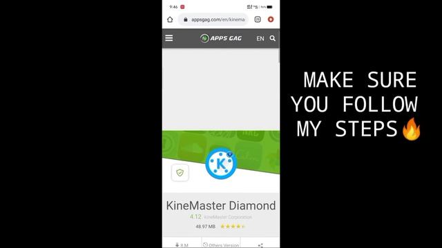 DOWNLOAD DIAMOND KINEMASTER/NO WATERMARK|EASY TO DOWNLOAD.