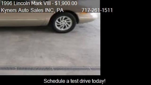 1996 Lincoln Mark VIII NoName for sale in Chambersburg, PA 1
