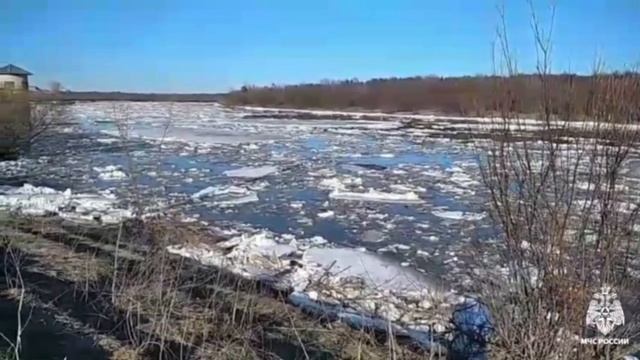 Ледоход в Мантурово