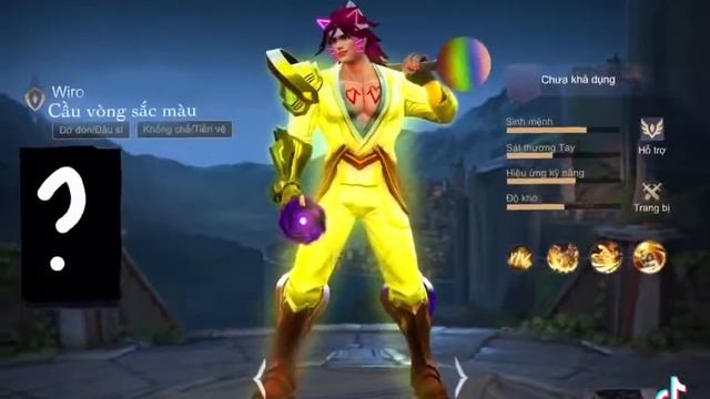 Ai nói wiro ko có skin nhỉ :))