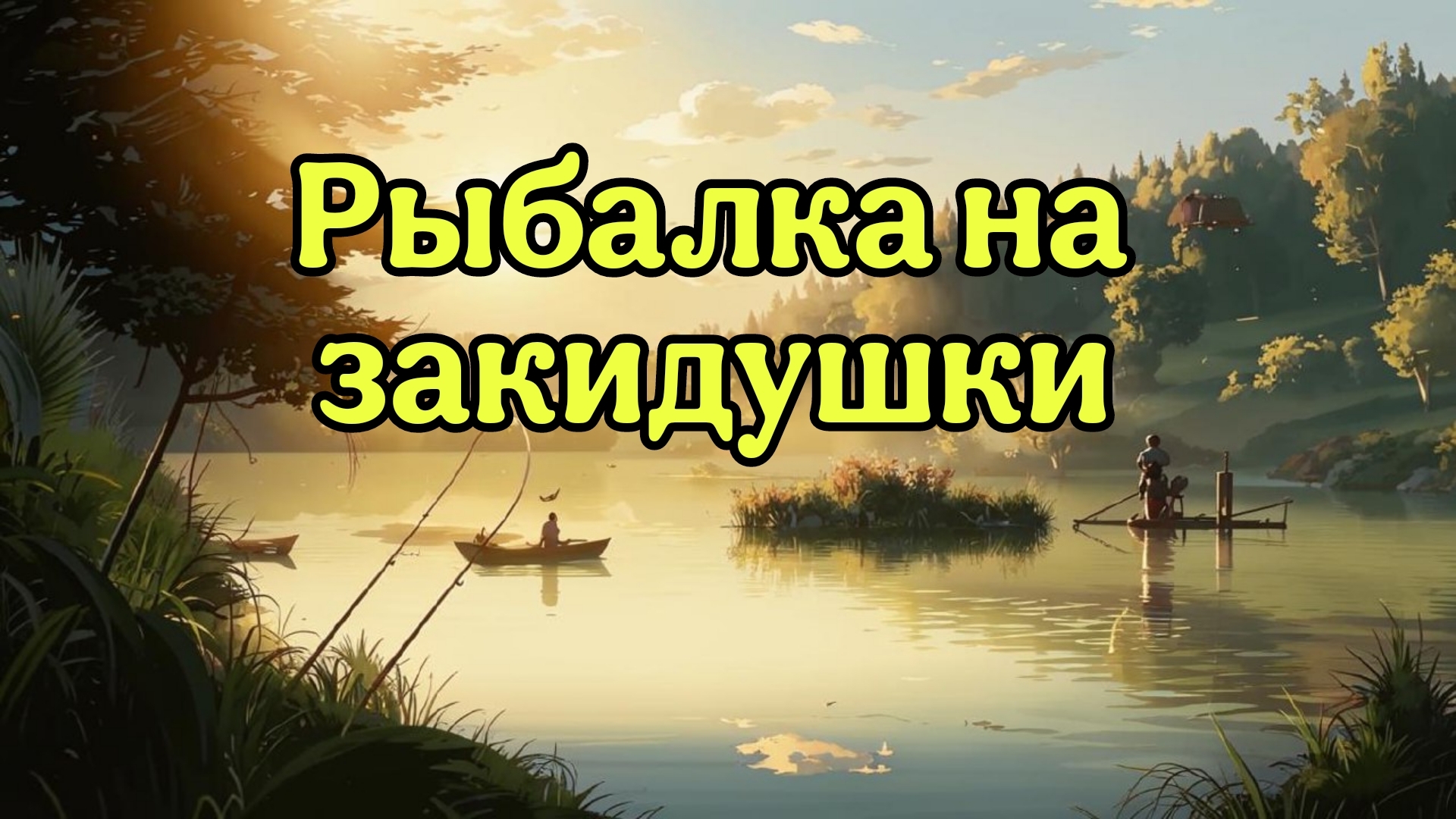 Рыбалка на закидушки.
