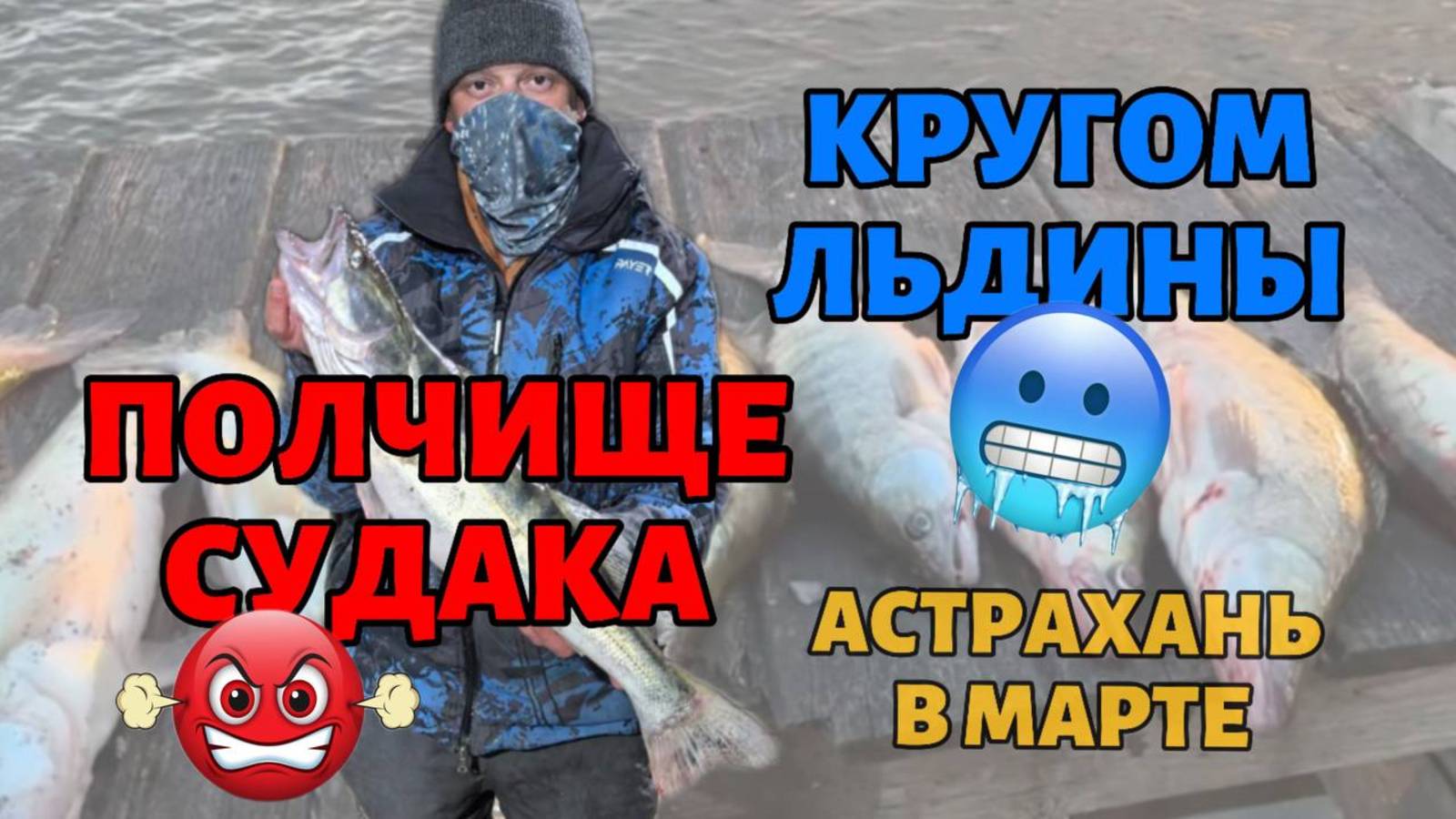 ПОЛЧИЩЕ СУДАКОВ. ЛЕД ТРОНУЛСЯ. РЫБАЛКА В АСТРАХАНИ 2025