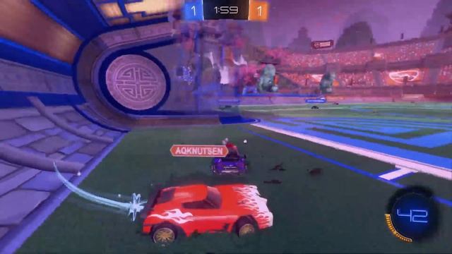 Rocket league Mustang take 2