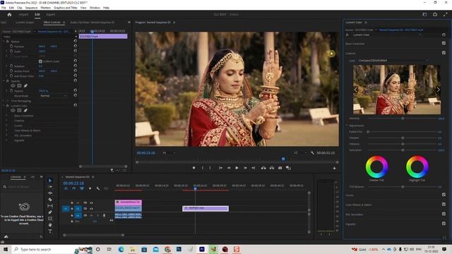 Wedding Video में FAST COLOR CORRECTION कैसे करें like Film Look In Premiere Pro CC #KumarBrajesh