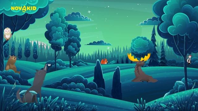 Day and Night: Learn English Words with Novakid | English vocabulary for kids