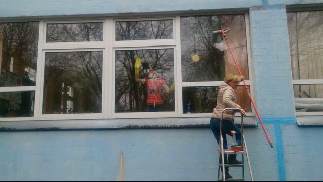 Субботник ГБОУ Многопрофильная школа № 1220 г. Москва