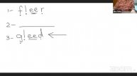 Long Vowels And Their Alternatives/ Dictation and Spelling Test/ Long Vowels' Lists